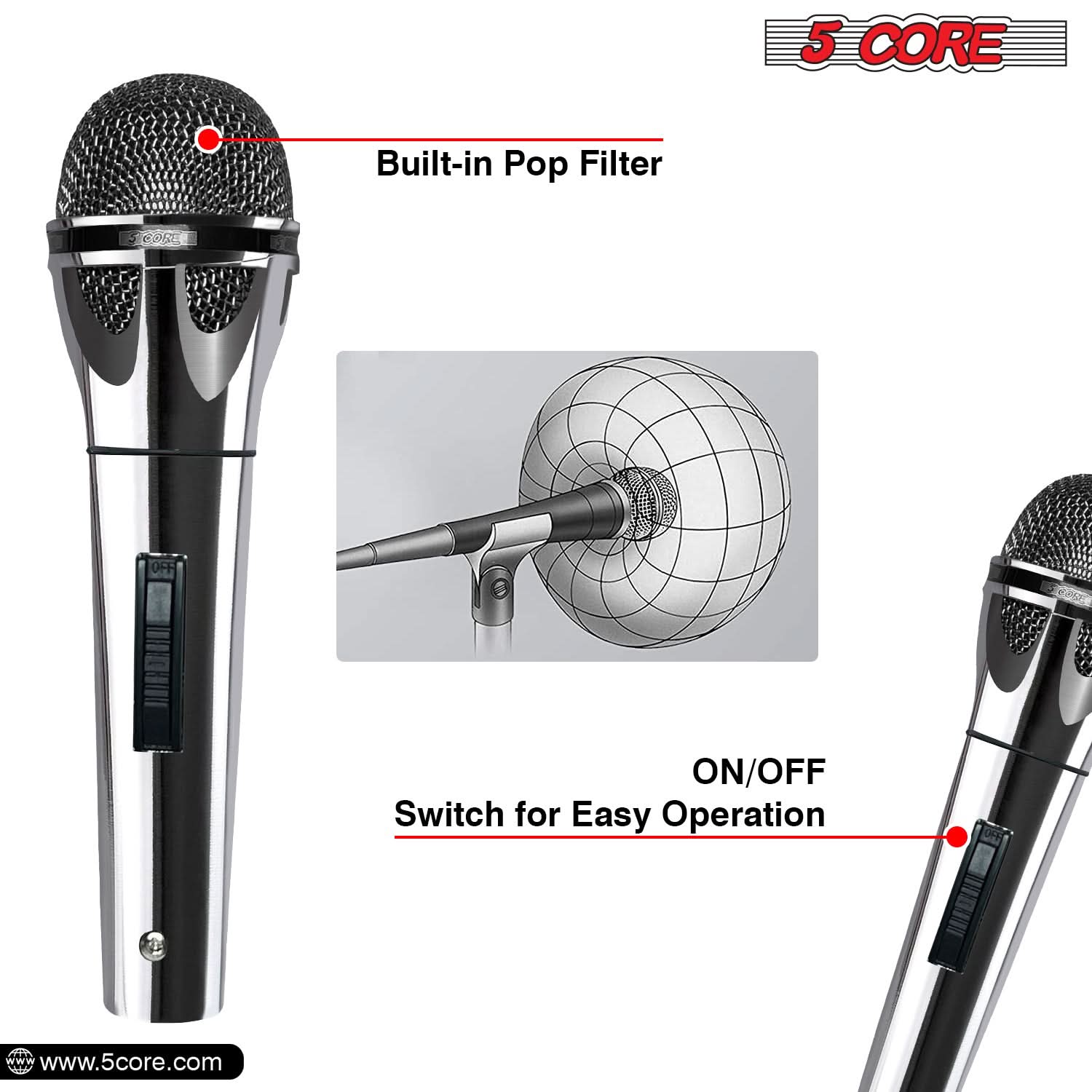Microfono Dinamico XLR a 5 Pin - Shure Mic Sm58 recensione e prezzo
